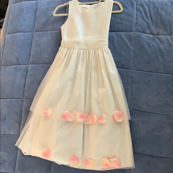 ecru flower girl dresses